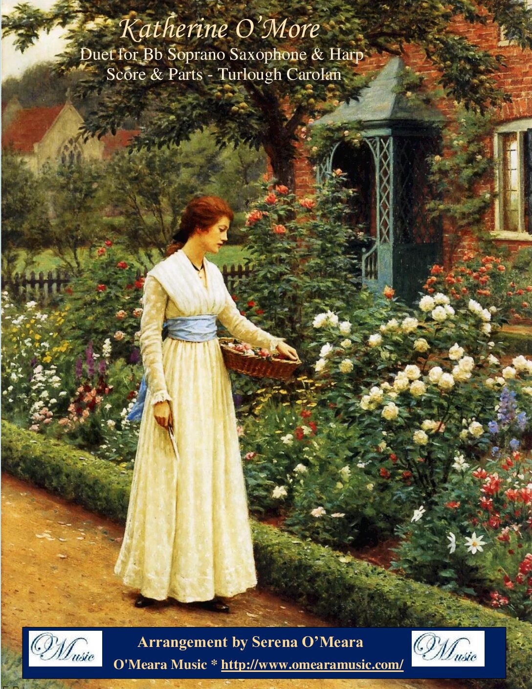 Katherine O’More, Duet for Bb Soprano Saxophone & Harp