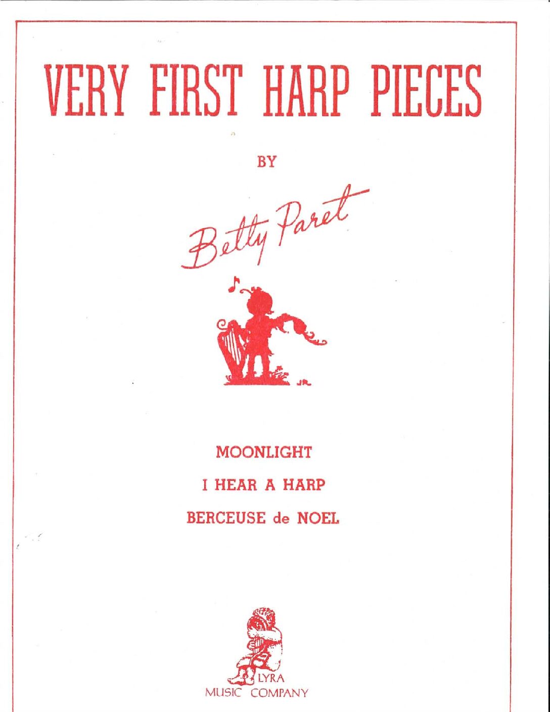 Very First Harp Pieces - Paret