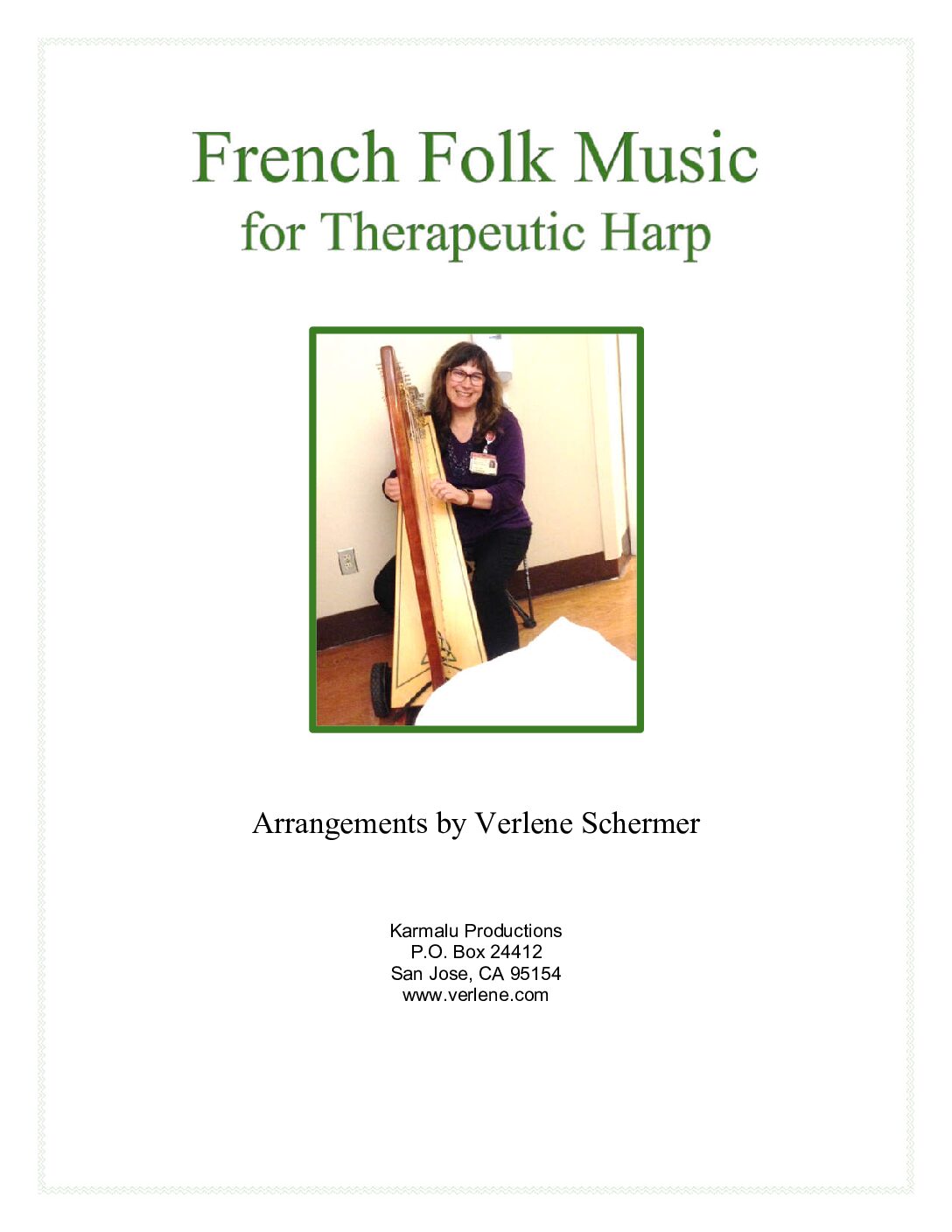 French Folk Songs for Therapeutic Harp