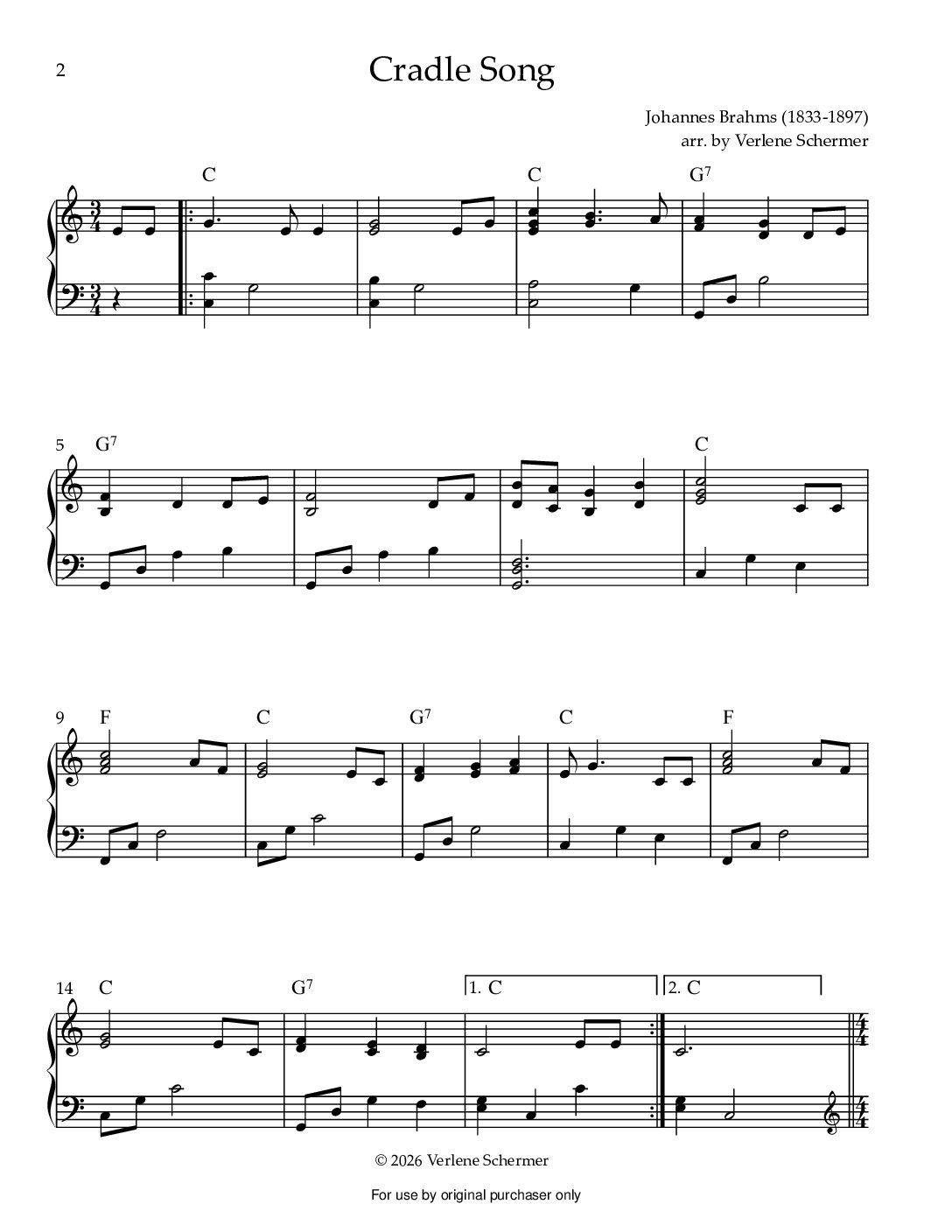 Lullabies and Waltzes for Therapeutic Harp - Image 2