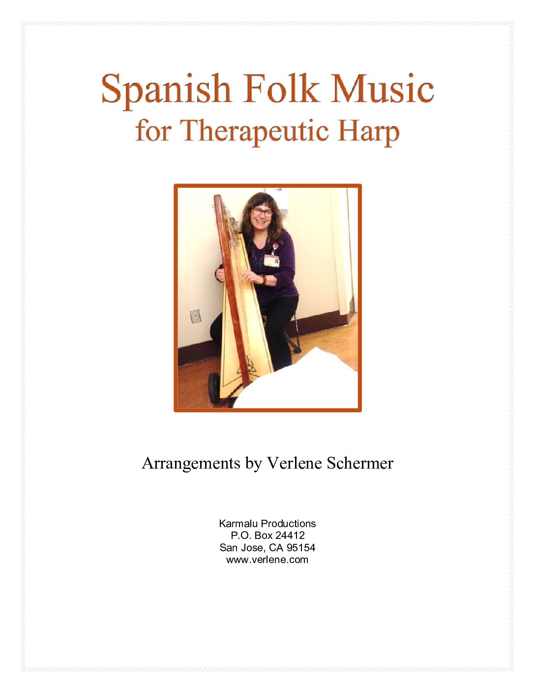 Spanish Folk Songs for Therapeutic Harp