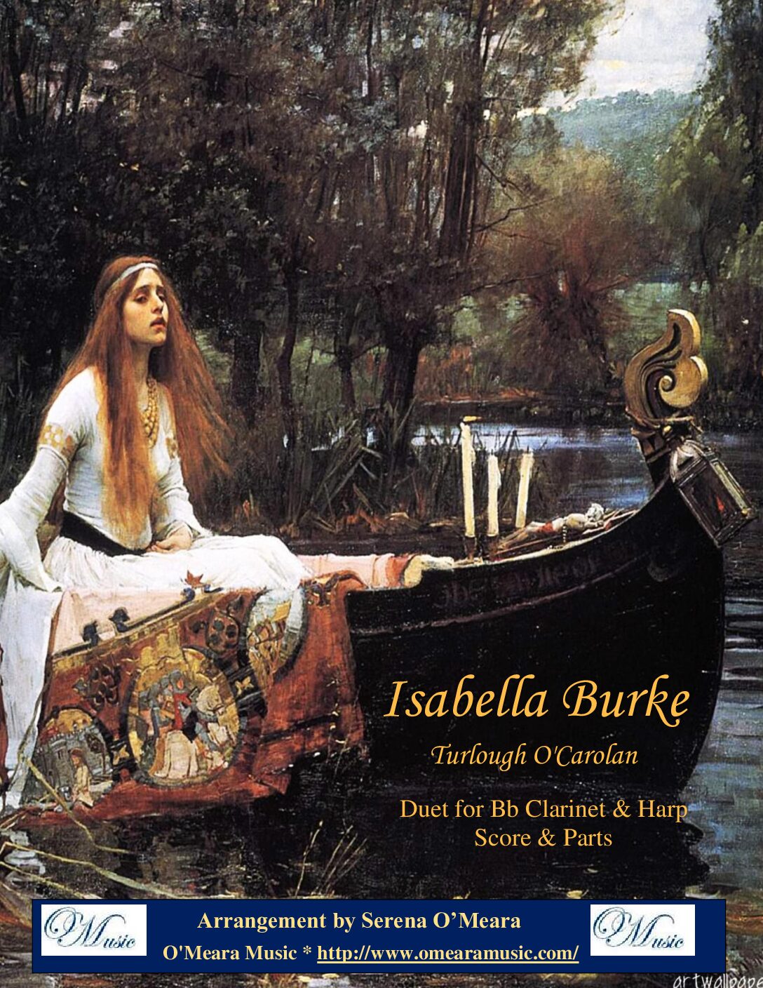 Isabella Burke, Duet for Bb Clarinet & Harp