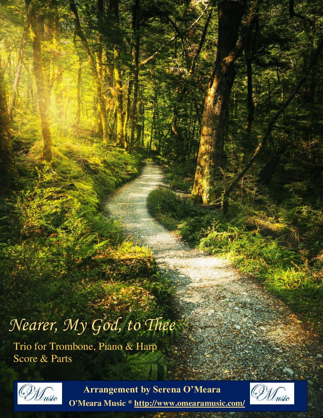 Nearer, My God, To Thee, Trio for Trombone, Piano & Harp